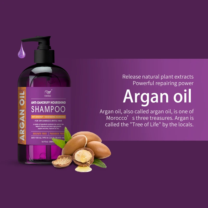 

Factory price Manufacturer Supplier anti-dandruff shampoo best argan oil shampoo hair treament shampoo