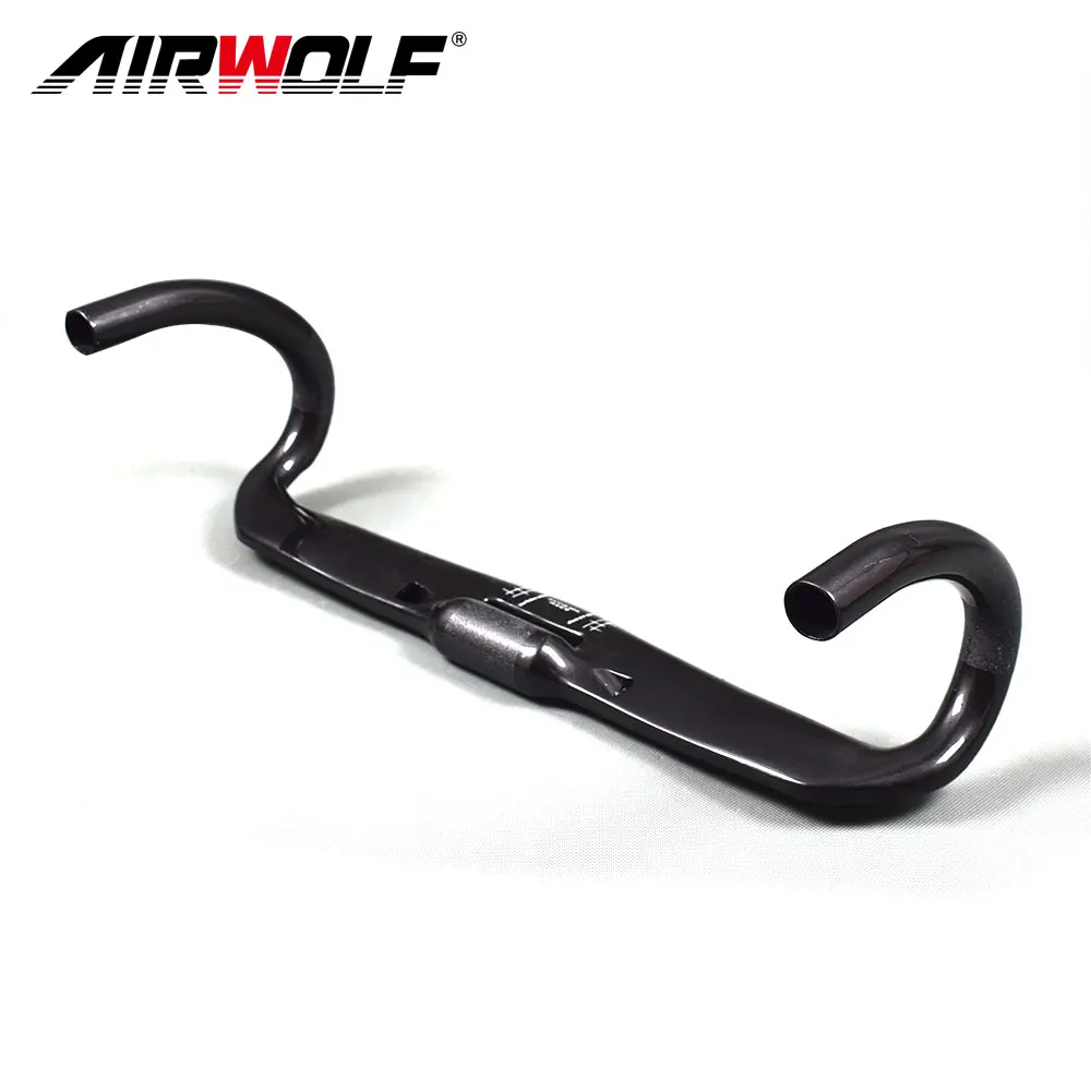 

New Carbon Handlebar Cycle Cross Road Bike Handlebars 400/420/440MM Carbon Fiber Bicycle Handlebar