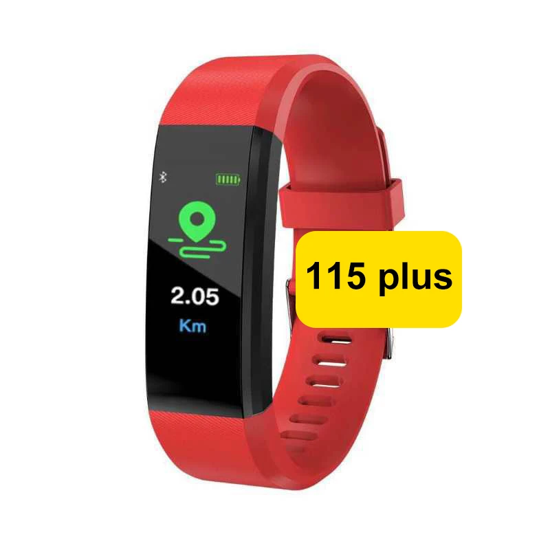 

115 Plus Heart Rate Monitor Reloj Smart Watch 2021 Detachable Band Factory Price D20 W26 T500 HW22 PRO Kids Android Smart Watch