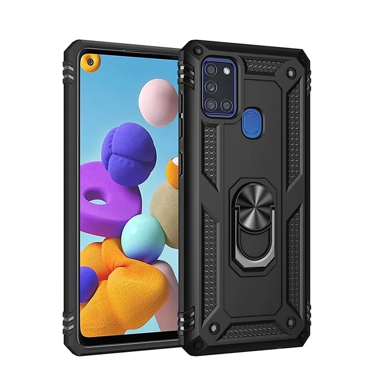 

military anti-drop phone case For samsung galaxy A21s housing back cover