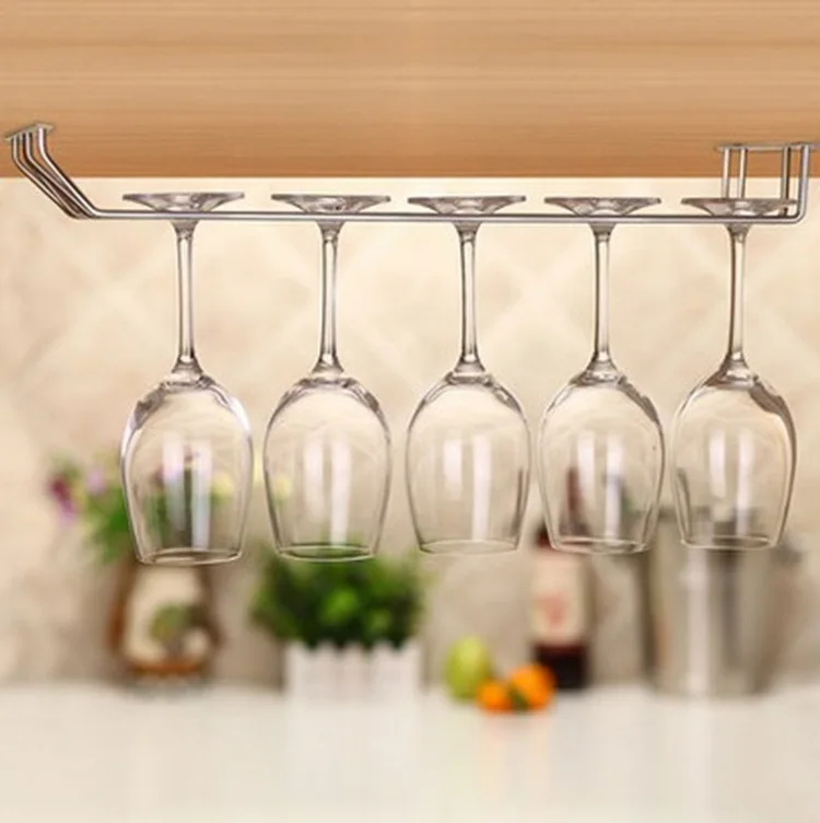 

Stainless steel 304 Wall Mounted Wine Glass Holder Rack