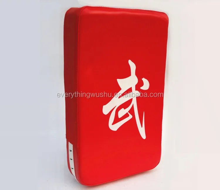 PU Leather Rectangle Strike Punching Kicking Pad Arm Shield Target Boxing Pad Karate Muay TKD Training Foot Target