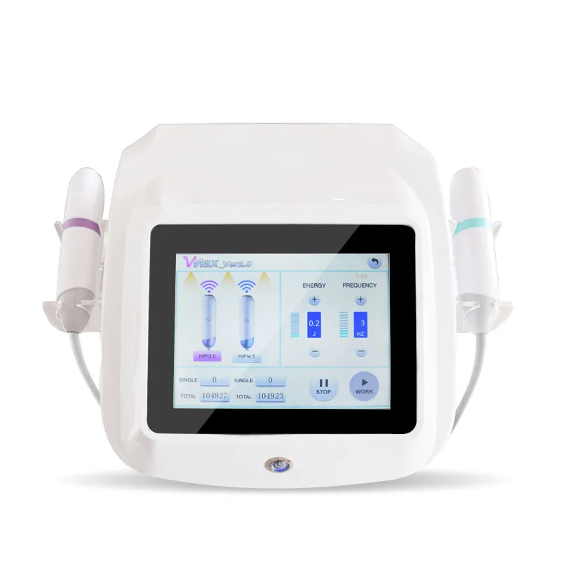 

Portable newest vmax anti aging ultrasound Hifu machine, White