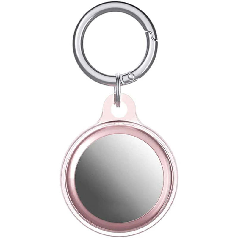 

TPU Protective Case Cover for Airtags,Locator Tracker, Transparent full package Skin Cover with Keychain Anti-Scratch