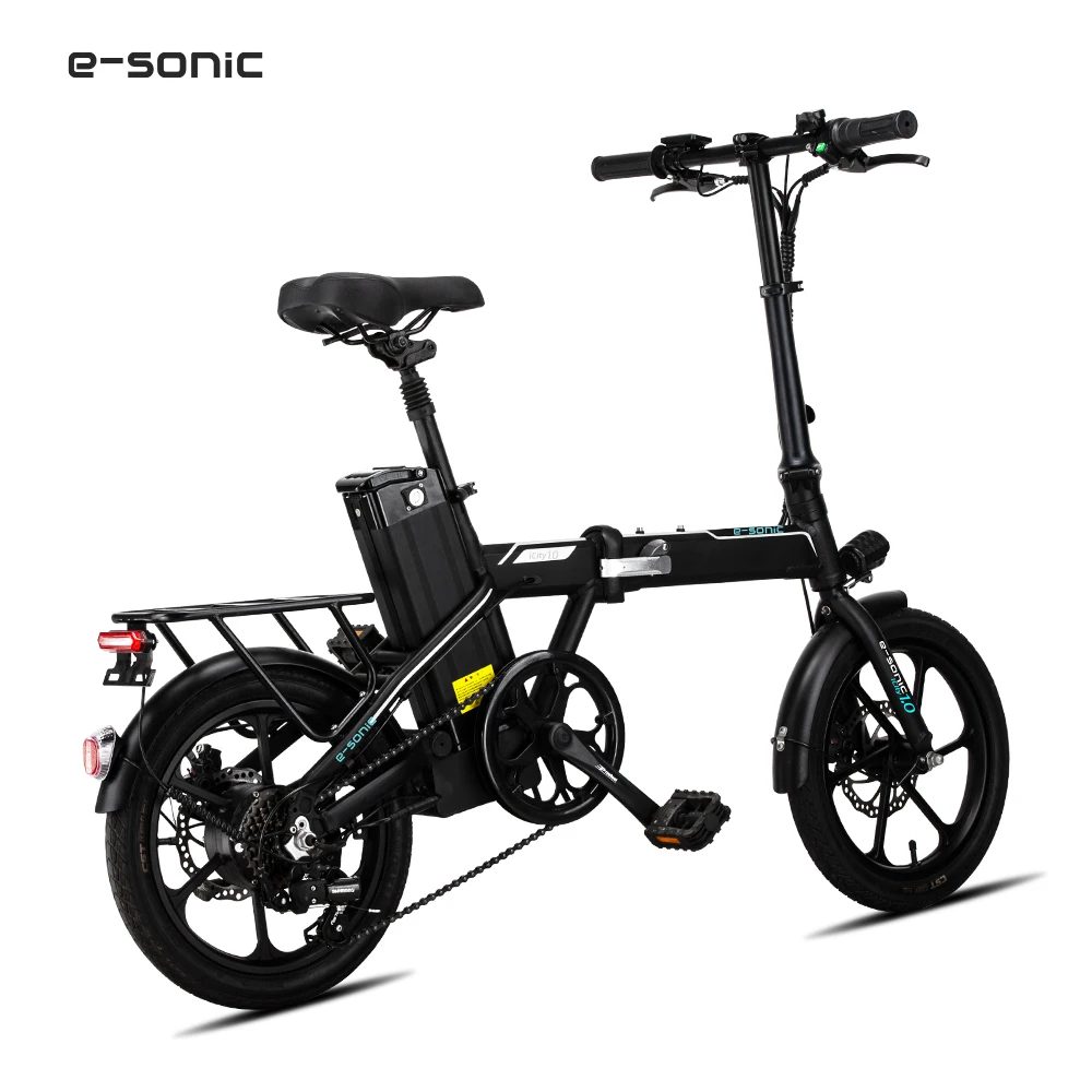 

Wholesale Best Electric Bike for Camping urban New Trinx iLife 1.0 portable 16 inch folding e-bike 250w electric bicycle, Black ...customizable