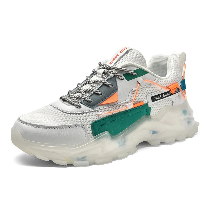 

High quality outdoor fashion men's running shoes casual sports shoes, 3 colors