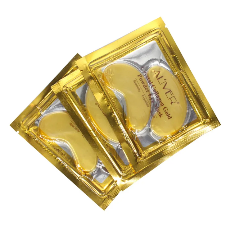 

Aliver moisturizer collagen 24k gold eye mask