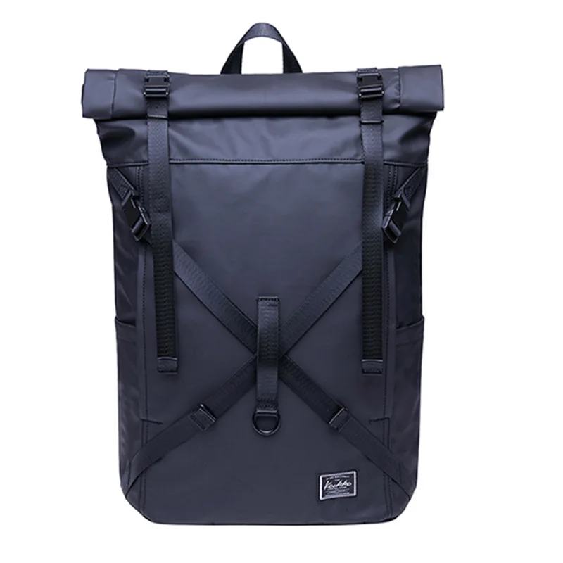 

Wholesale Nylon Men Black Daily life Hiking Kitbag Work Business Daypack Travel Laptop Backpack Rucksack, Customizable