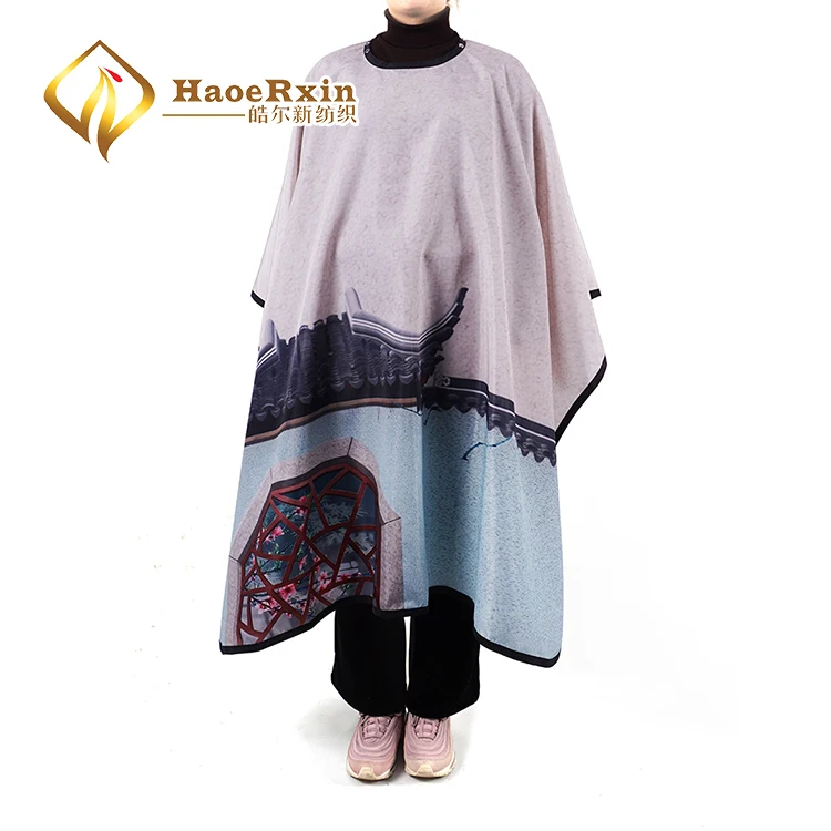 luxury custom barber cape