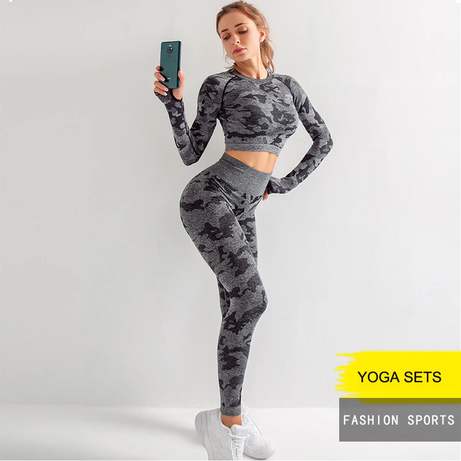 

aola hot sale custom cheap fashion gym fitness set, Green/gray/purple
