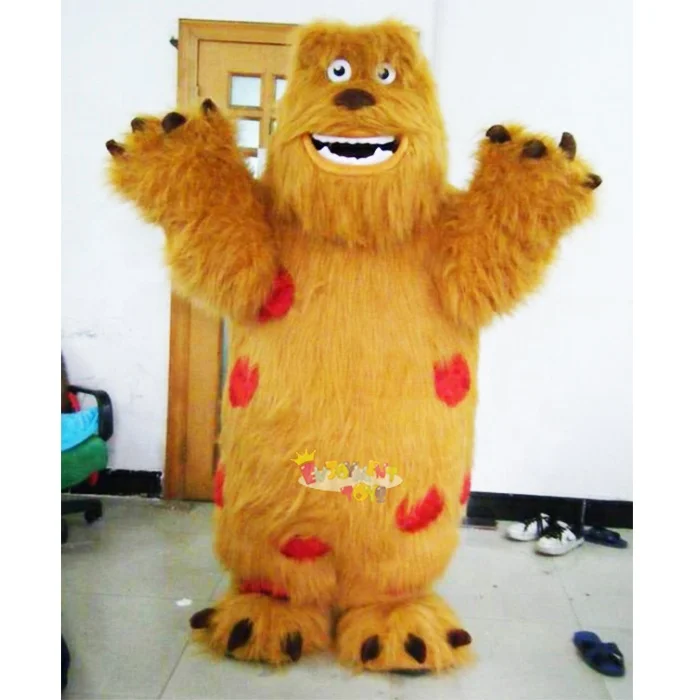 

Enjoyment CE Long Fur Monster sully mascot costume adults Fursuit Furry Mascot Costume For Holiday