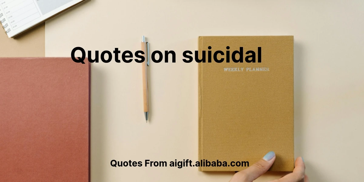 quotes on suicidal