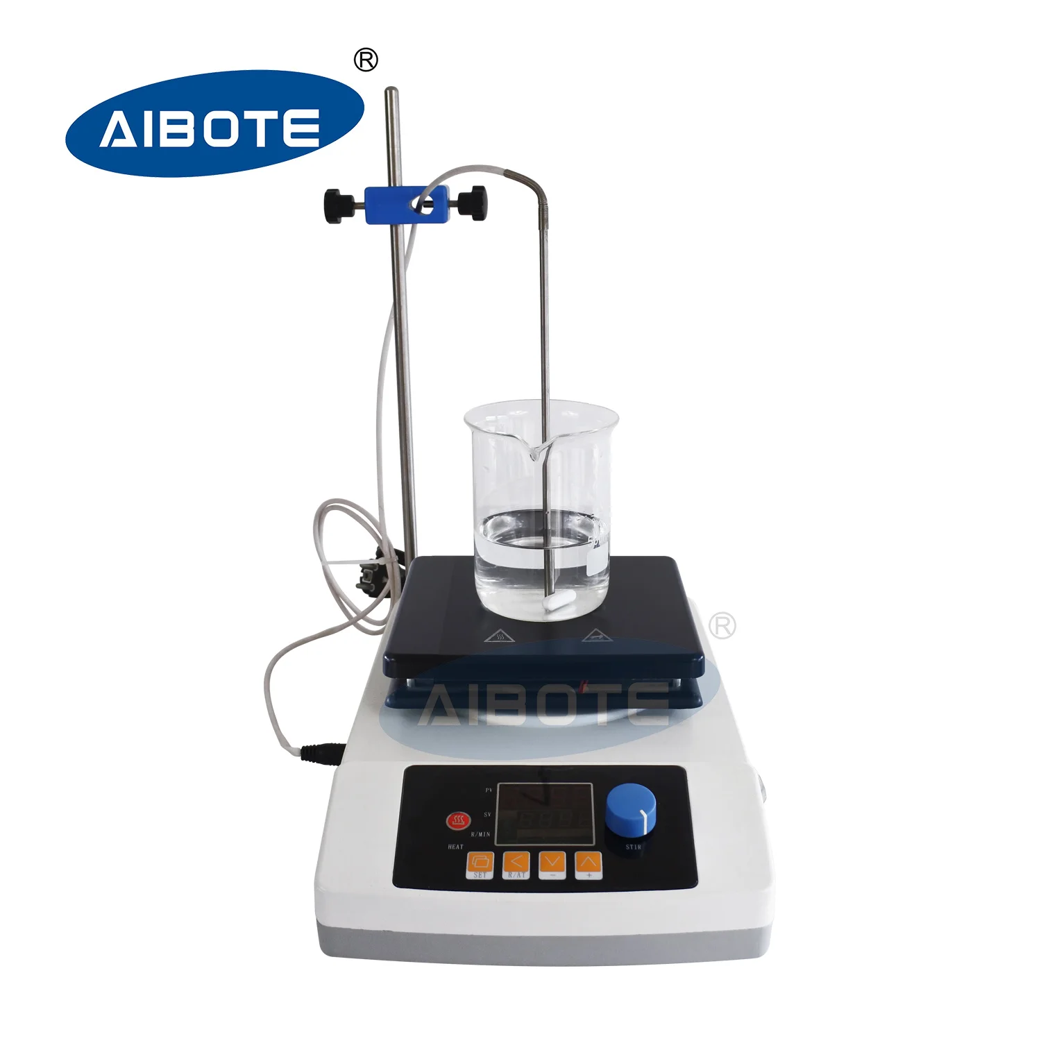 Laboratory chemical magnetic stirrer machine with hot plate
