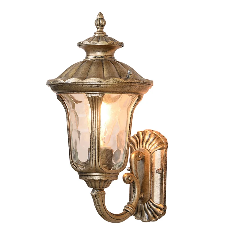 European modern style outdoor wall light aluminium balcony lamp glass aluminum garden light