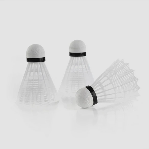 

Shuttlecock badminton for training, White