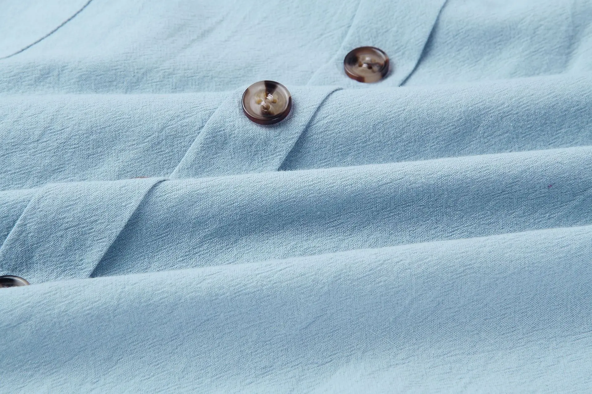 Dresses Women 2020 Ready to ship Bohemia Print button beach girl Sleeveless  straps Casual summer dress