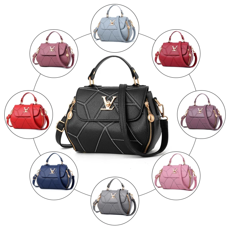 

EMC041 Sac A Main Lady Name Brand Shoulder Bag Bolsos Designer Hand bag For Famous Brands Ladies Leather Bags Women Handbags