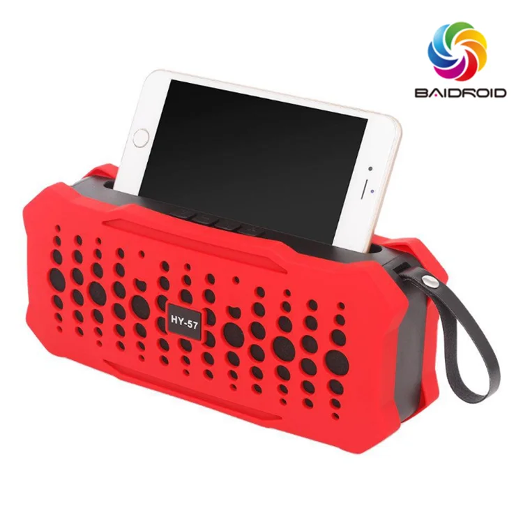 5W Waterproof HY-59 Bluetooth Speaker Audio Speaker Audio Bass Subwoofer Outdoor Portable Wireless Speaker + Mobile Power - ANKUX.COM