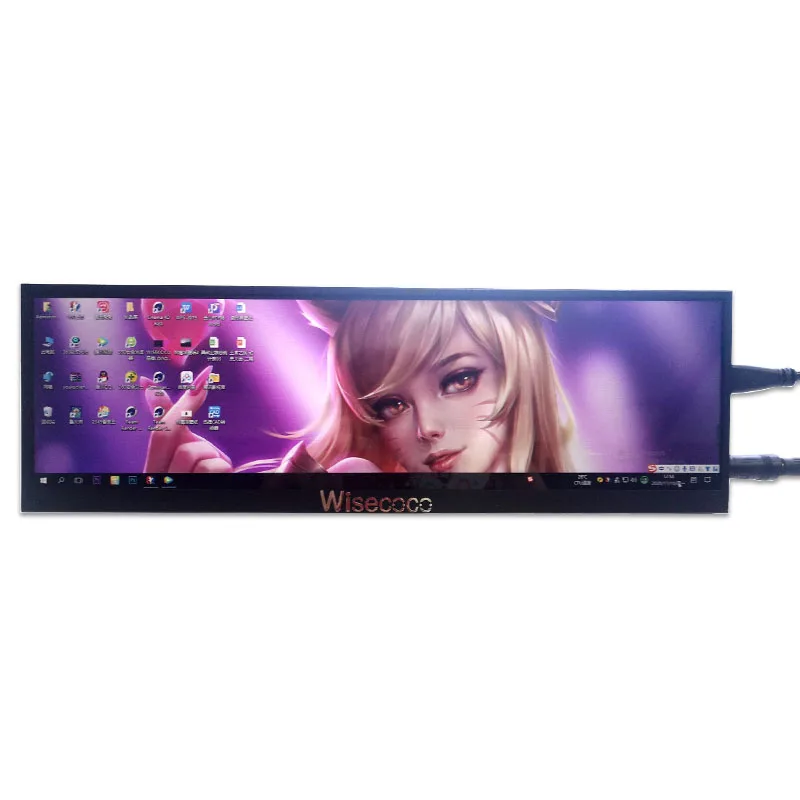 

Portable Monitor 1920x515 IPS  Bar Lcd Monitor Advertising display