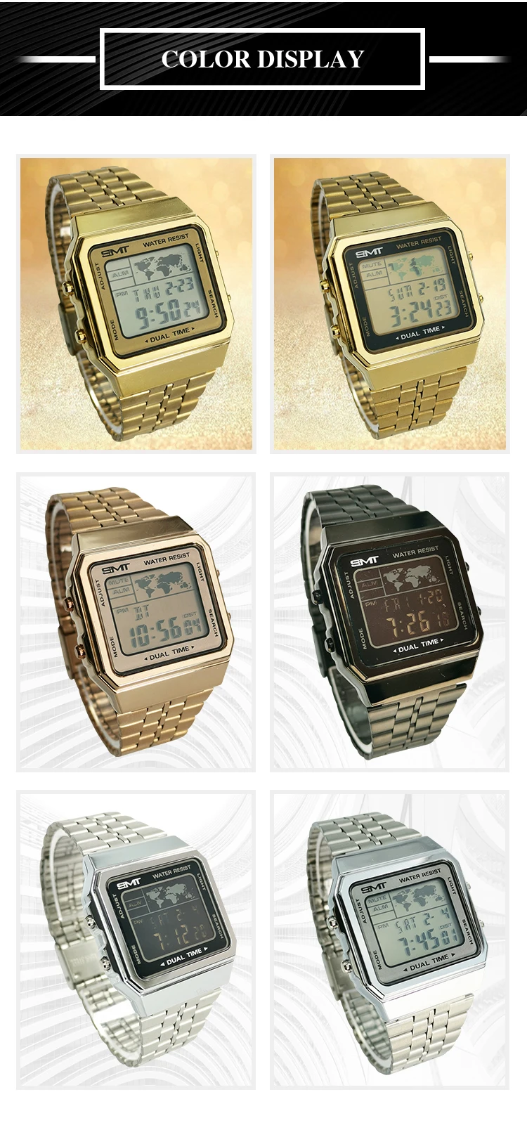 changing time on digital watch