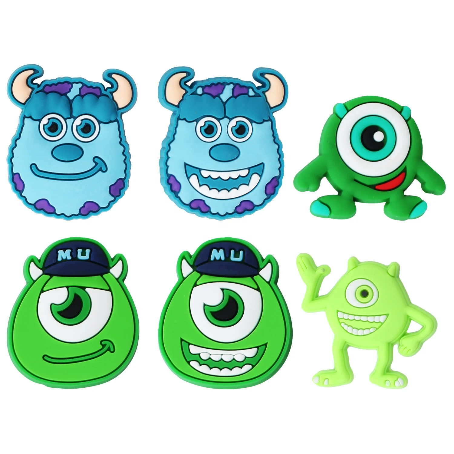 

100pcs+ wholesale Cartoon style anime shoe croc charms for shoe accessories As a gift for the child shoe decoration
