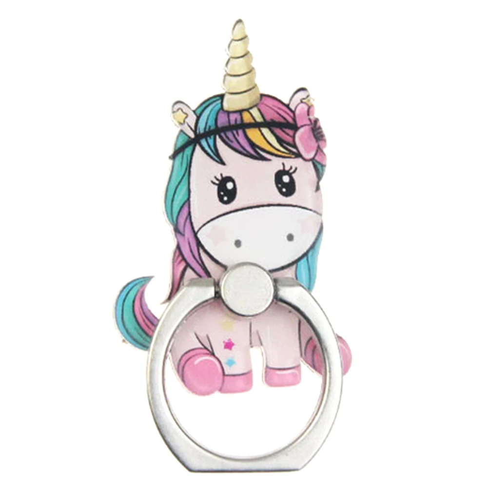 

1PC Universal Mobile Cute Unicorns Finger Ring for Phone Tablet Holder Stand