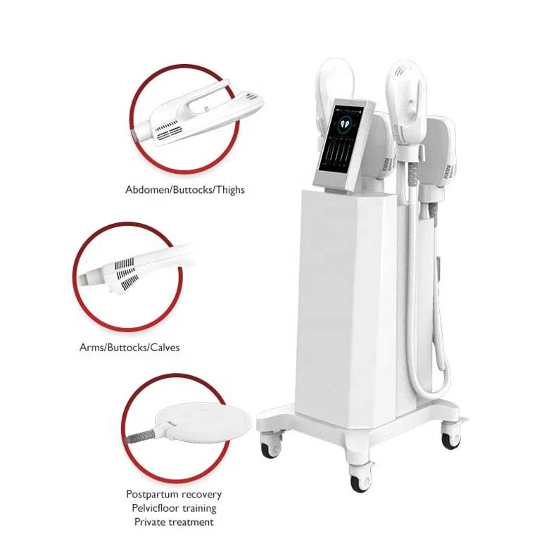 

2021 Top selling electromagnetic EMS muscle stimulator body fitness slimming machine