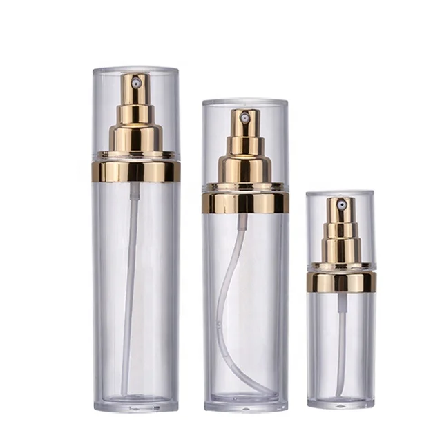 

Fuyun Lady Cosmetics Packaging 15g/30g/50ml/100ml Acrylic Luxury Gold Empty Acrylic Cosmetic Lotion Bottles and Cream Container