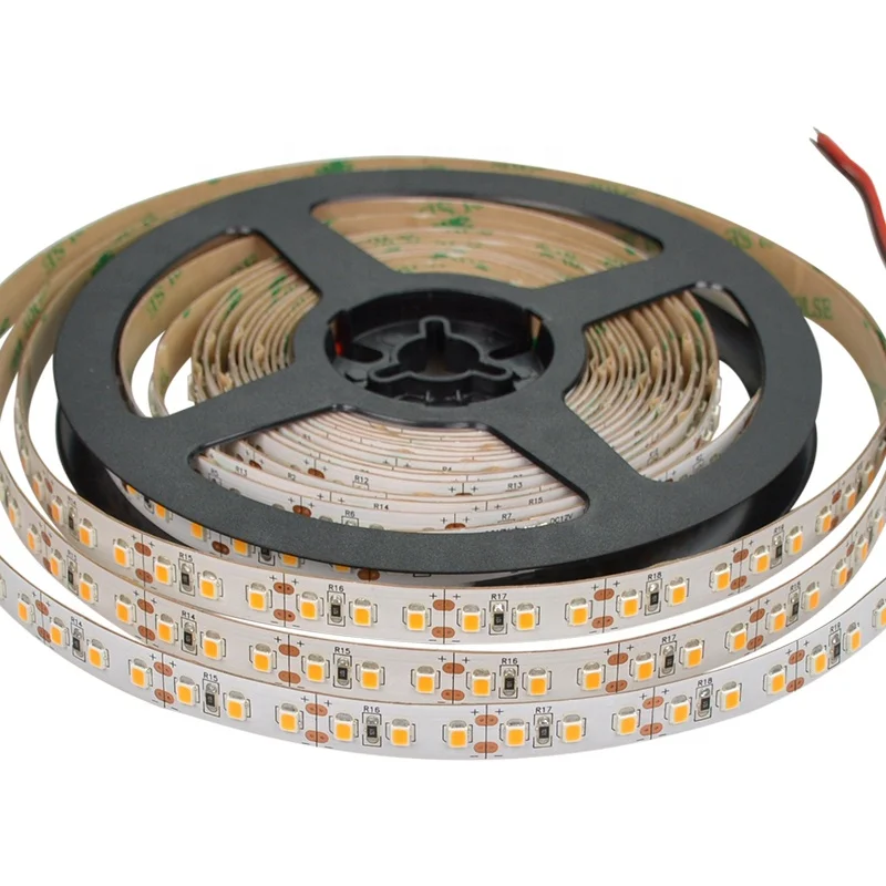 High Lumens 2835 led strip120led/m CRI> 80 ip33 2835 warm white 3000k flex led strip