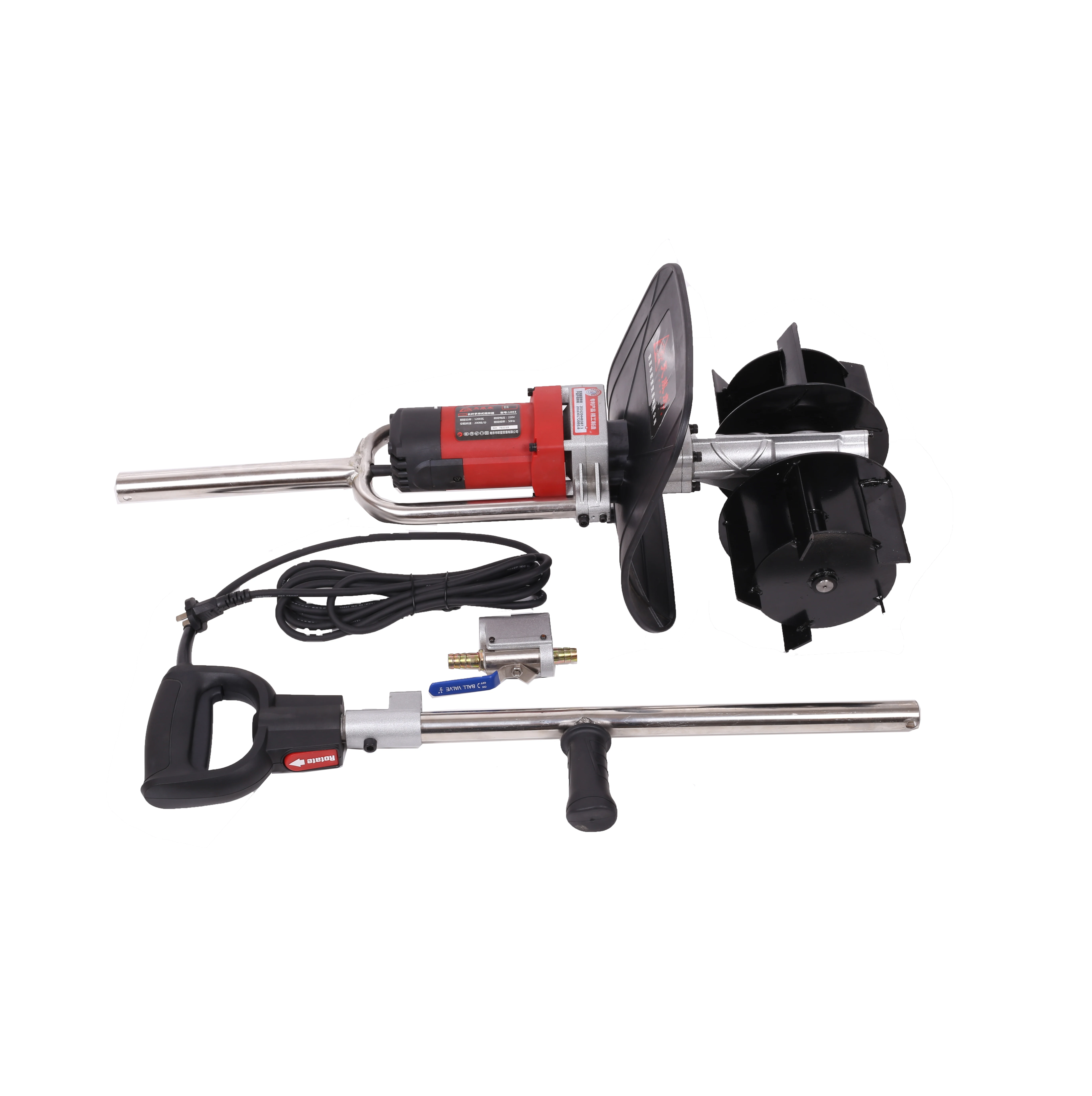 
New manual durable portable small asphalt dry powder sand mixer concrete cement mixer 