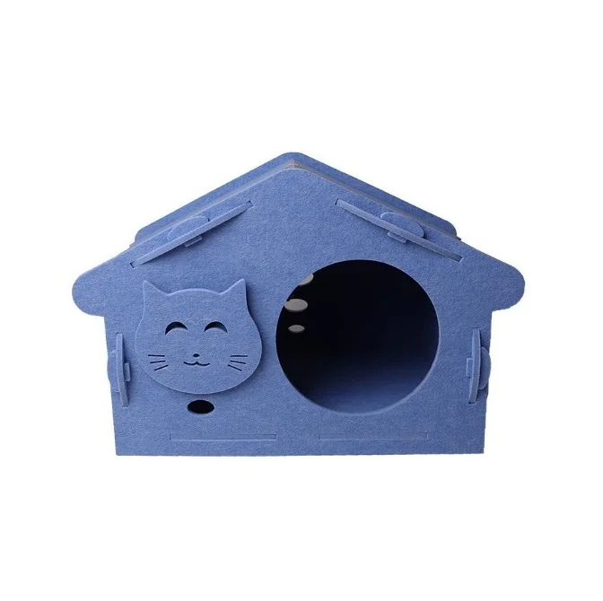 

modern and contemporary dismountable four-season felted cat litter, Customizable