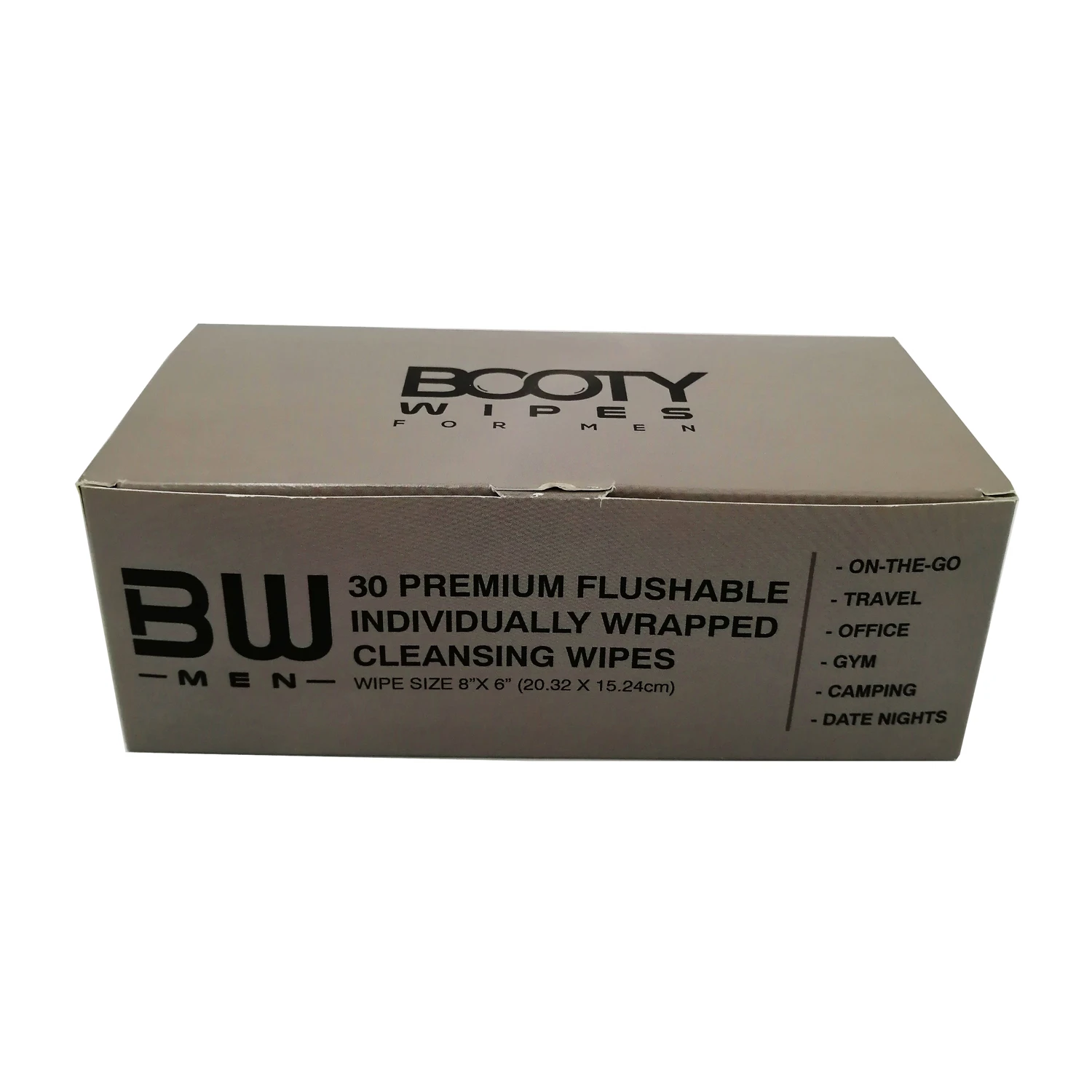 Private individual wrapped toilet wipes 100% biodegradable flushable wipes