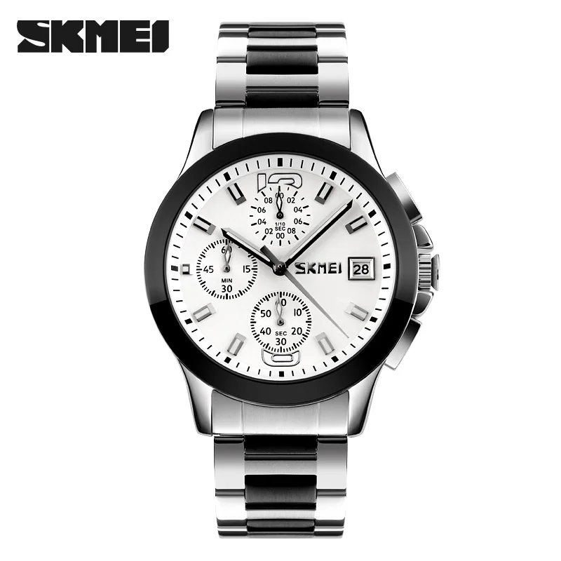 

Men watches fashion Top brand luxury SKMEI 9126 men casual sport wristwatch chronograph business quartz watch relogio masculino