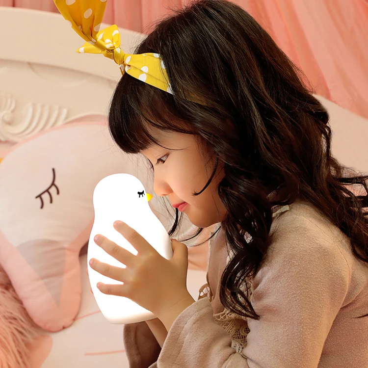 

Factory Price Multifunction Anime LED Warm Night Light Fun Alarm Clock
