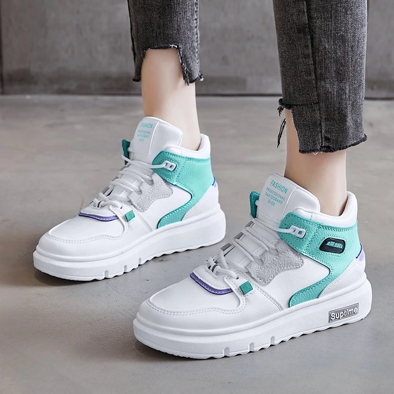 

women and ladies new arrivals 2021 sport tenis feminino Women's Casual custom white sneakers shoes for women new styles