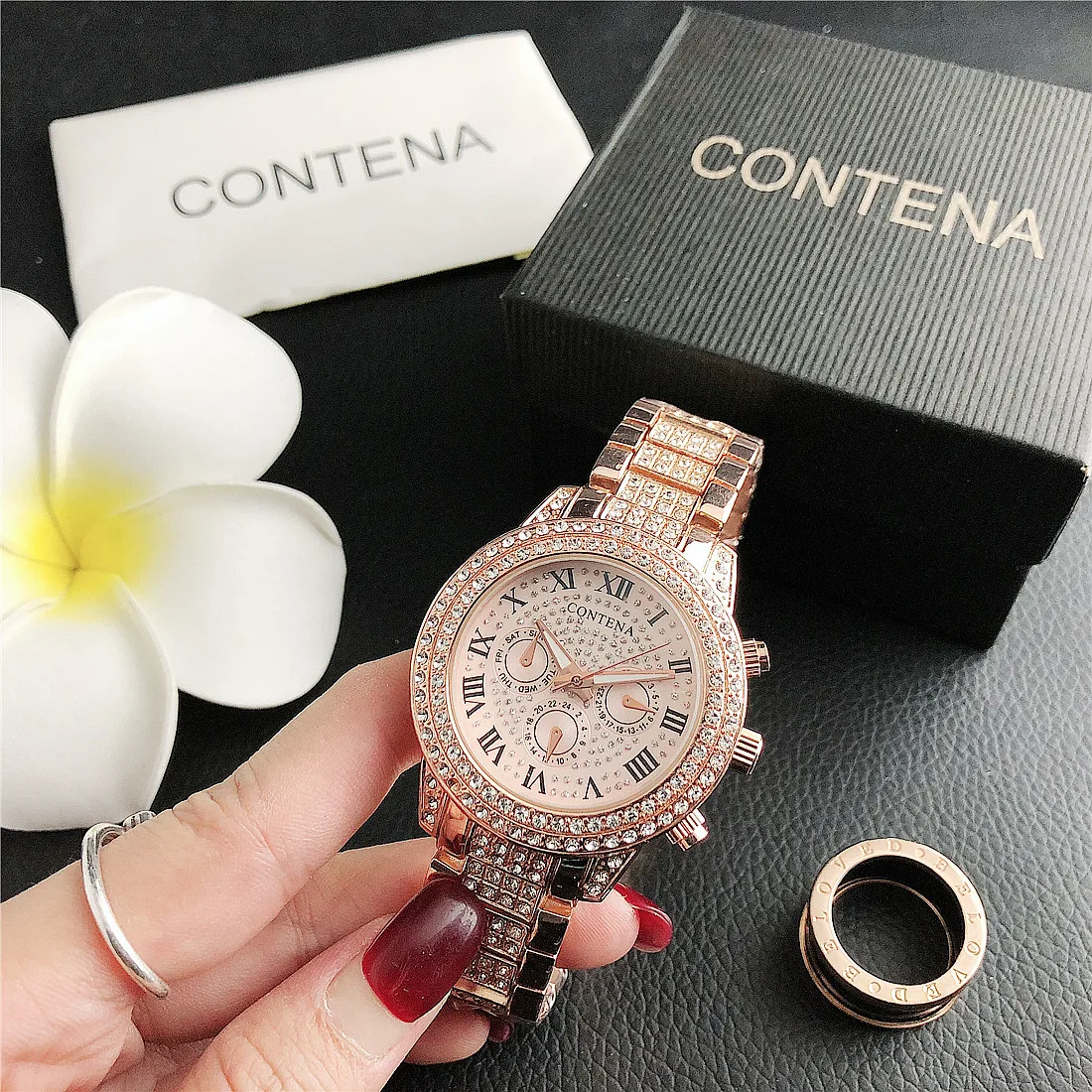 

factory price manufacturer supplier relojes watches custom crystal watch men wristwatches quartz luxury ladies watch in stock