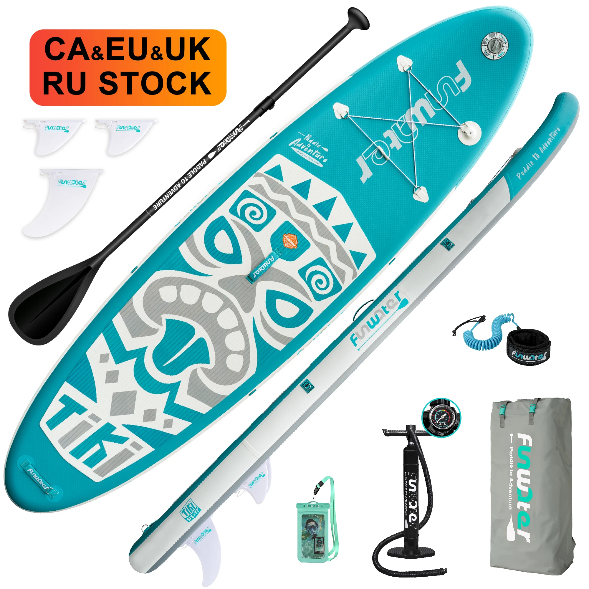 

FUNWATER Dropshipping OEM factory watersport paddle surf supboard funwater paddle board padel board padle board