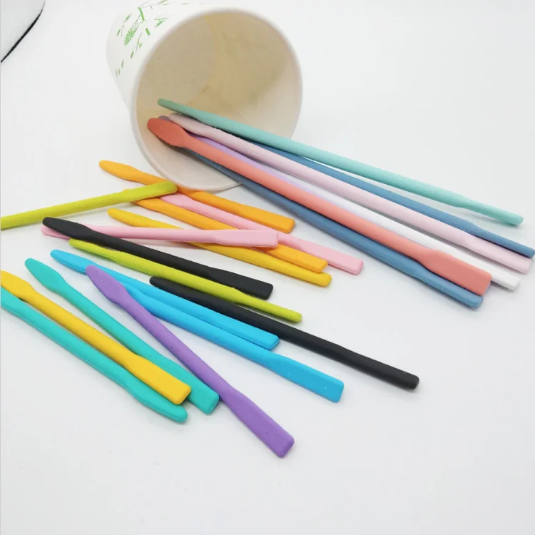 

A123 10cm 16cm Silicone Stir Stick for Mixing Resin, Paint Epoxy Making Glitter Tumblers DIY Crafts, Random