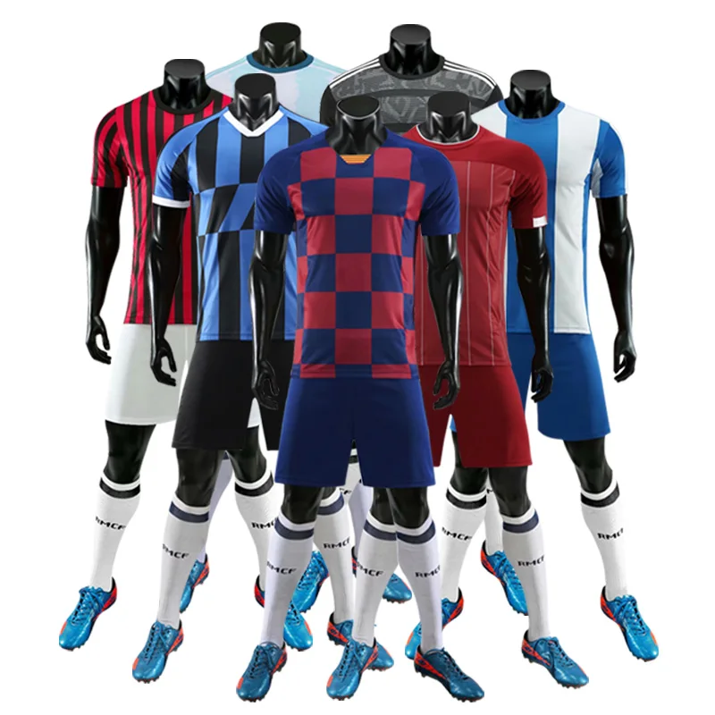 

2019-2020 season drt fit team soccer wear club jersey blank high quality wholesale price soccer jersey/kits