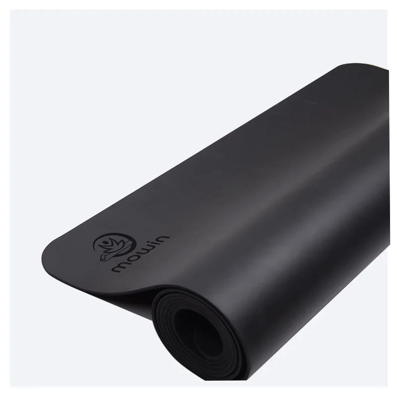 Hot Pu Leather Natural Rubber Yoga Mat Wholesale,35mm Sweat Absorb