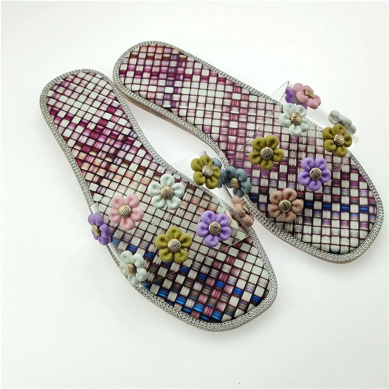 

Ladies Slippers Outdoor Flat Slippers For Women PVC Indoor Slip-on Women Shoes