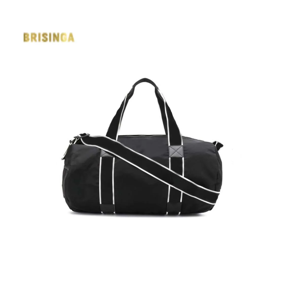 

new designer custom fashion men black large nylon oxford lightweight foldable crossbody fitness tote duffel sport gym travel bag