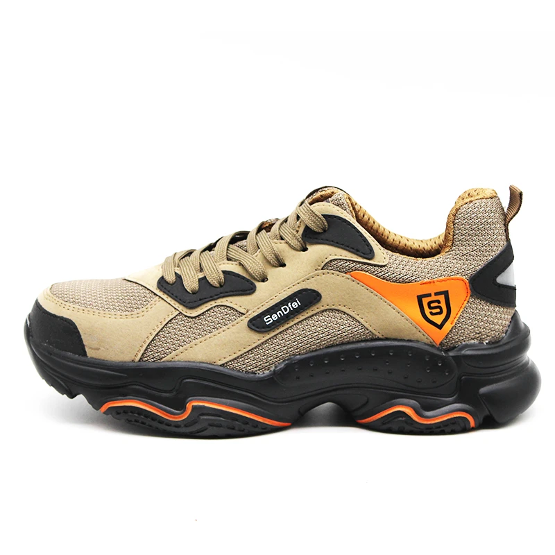 

SBP Leather Sport Style Safety Resistant Shoes Protective With Steel Toe Cap, Customer request