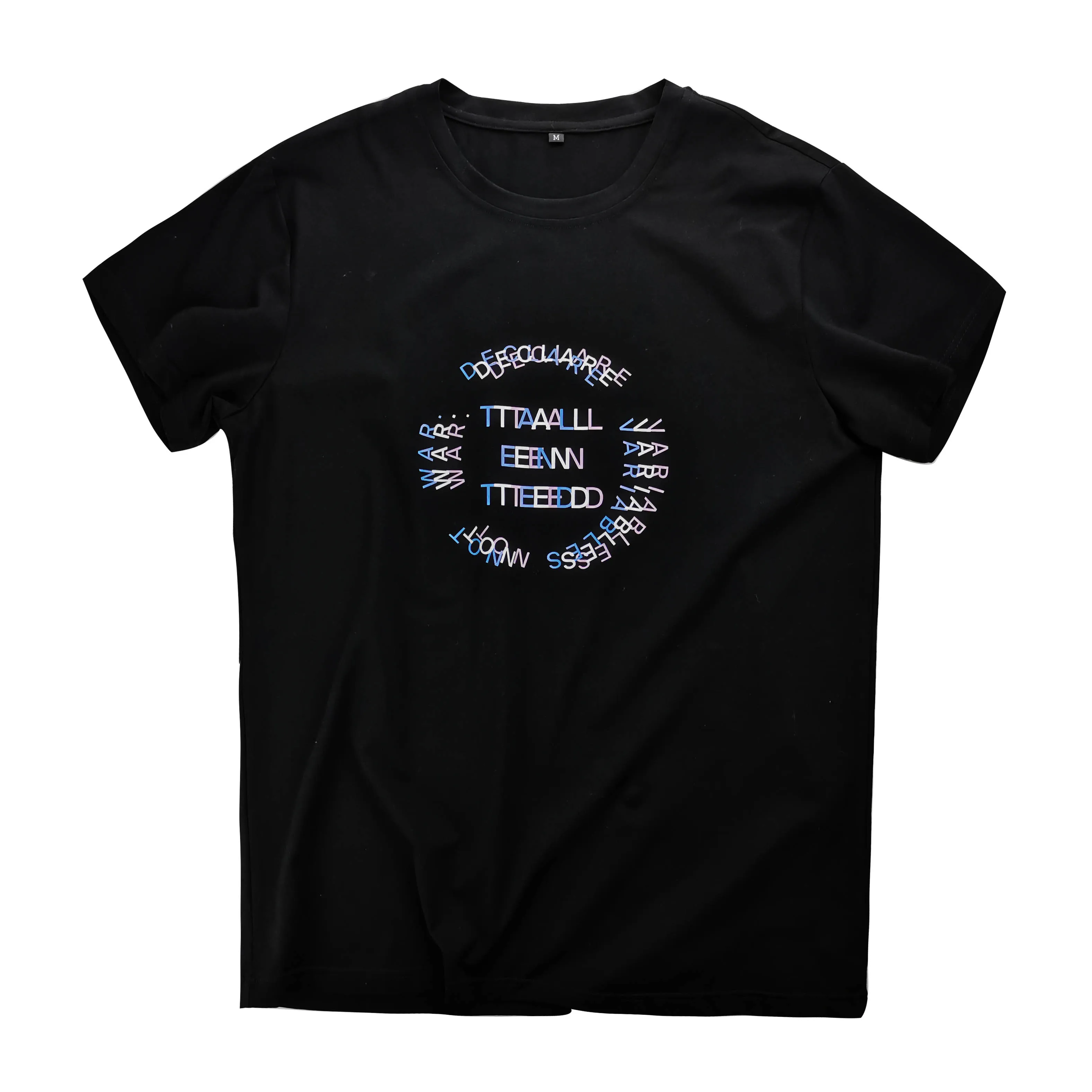 

Fashion Digital Printing 100% Cotton Hip Hop Custom Logo Soft Men Tshirts