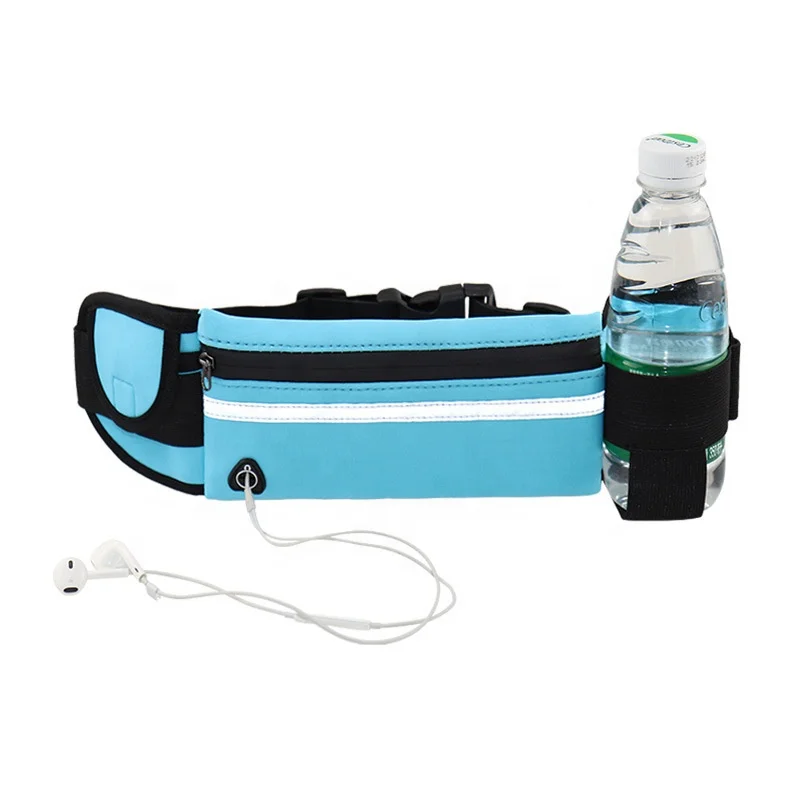 

Wholesale Outdoor Sports Bag for Gym Running Belt Waist Bags Waterproof Jogging Fitness Gym Mobile Phone Bag Accessories, Black, green, orange, pink or custom