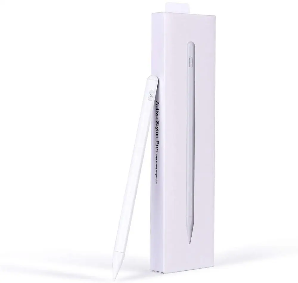 

Upgraded Palm Rejection Stylus Pen, Black/white