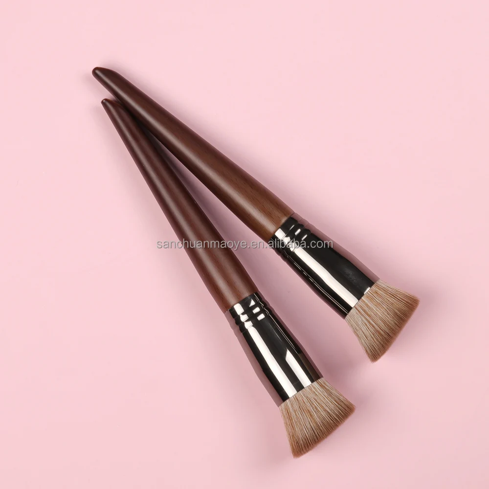 

OVW Foundation Brush Soft Use Powder Cosmetic For BB Cream Contour Liquid Brushes 1PC