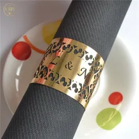 

Wedding table centerpieces filigree paper crafts laser cut gold wedding napkin ring