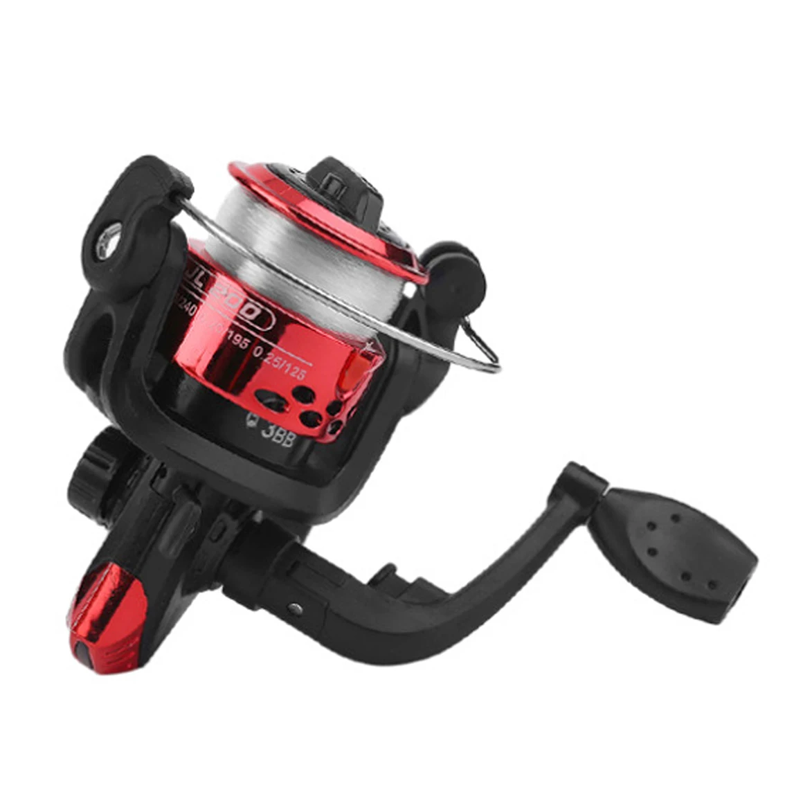 

LURETIMES High Quality 3BB 5.1:1 Spinning Fishing Reels For Fresh Salt Water Fly Fishing Reel, Blue,gold,red,siliver