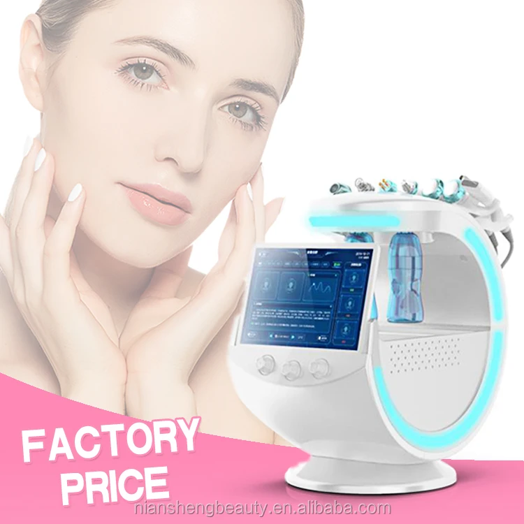 

2021 hydrafacials skin analysis ice blue hydra skin professional hydra dermabrasion beauty machine